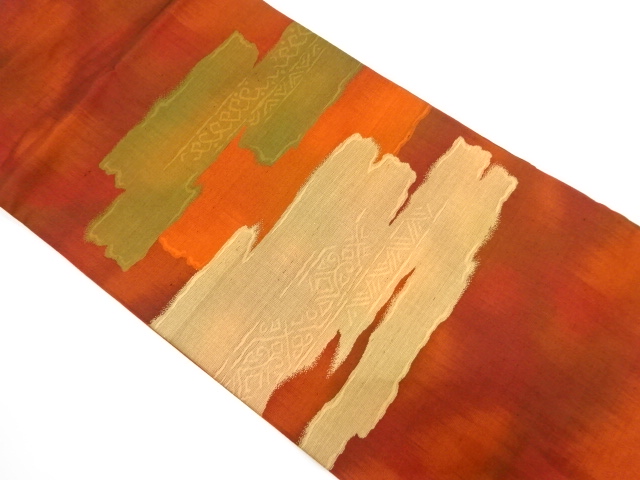 JAPANESE NAGOYA OBI / WOVEN ABSTRACT